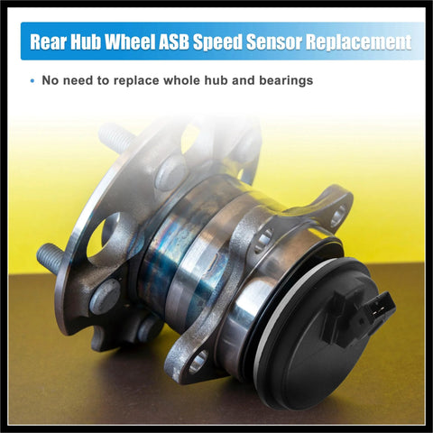 Ride Ready Rear Hub Bearing ABS Speed Sensor Cap For Kia Forte 2019 2023 And Hyundai Veloster 2019 2020 close-up view