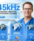 Dentist promotes 45kHz Ultrasonic Retainer Cleaner Pod With Digital Timer For No-Fuss At-Home Pro-Grade Deep Cleaning