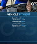 Vehicle fitment guide for 130 Amp Alternator Drop-In Replacement For Mercury Mariner 2.3L 2005 Through 2007 Mazda Tribute, Ford Escape.