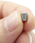 Heavy Duty Stainless Steel Ball Spring Plungers Packing Dead Tight Grip For Precision Machinery Adjustments 4mm By 5mm Specs, held in hand.