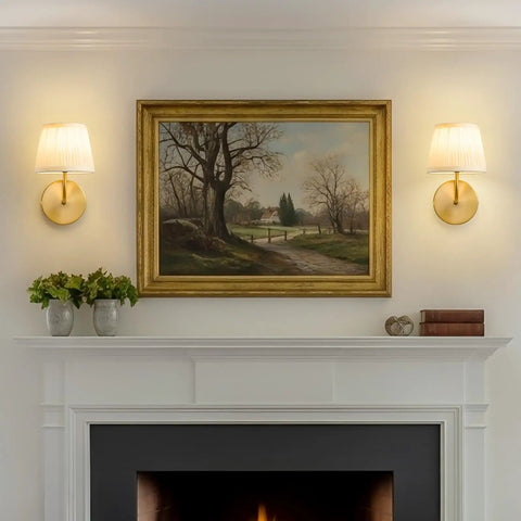 Top Tier Battery Operated Wall Sconces With Wrinkle Free Fabric Shade And Handy Remote Control For Chill Ambient Bedroom Lighting Modern Room Upgrade Set mounted beside artwork.