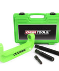 XL C Frame Ball Joint Press Kit For Trucks with green forged steel C-frame and case
