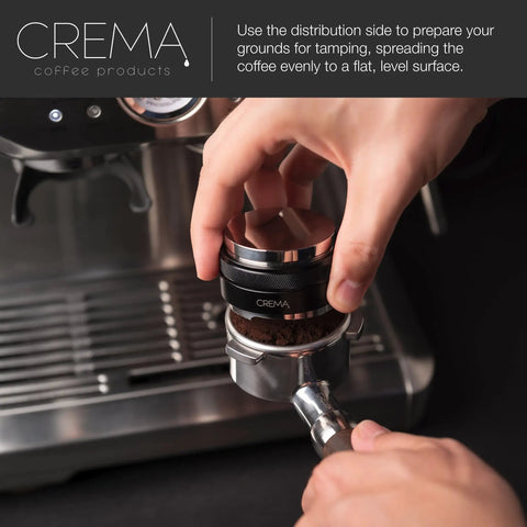 Using 53.3mm Coffee Distributor And Hand Tamper For Breville Portafilters on espresso machine portafilter
