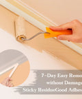 Applying Beige 12 Pack Painter Tape 0.7 Inch By 50 Yards General Purpose Masking Tape for sharp lines in painting