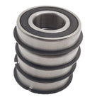 Beefed Up Four Pack Front Wheel Bearing Set Replacement for AM102888 AM131046 AM137758 and Gravely 05435700 Mowers stack view