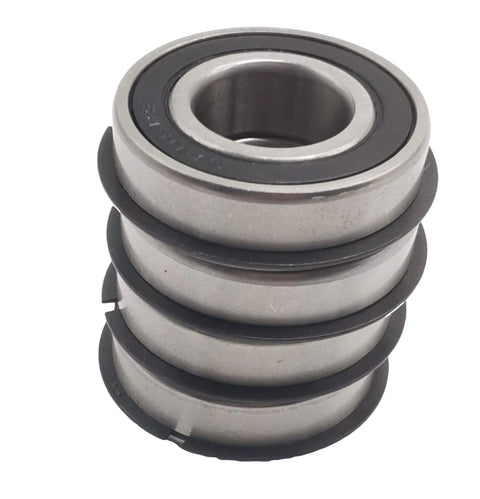 Beefed Up Four Pack Front Wheel Bearing Set Replacement for AM102888 AM131046 AM137758 and Gravely 05435700 Mowers stack view