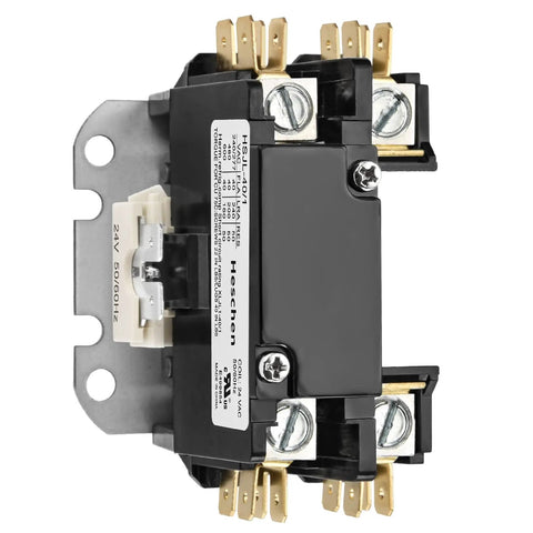 40 Amp 1 Pole Definite Purpose Contactor With 24V AC Coil Heavy Duty HVAC Replacement For C140A Models UL Listed