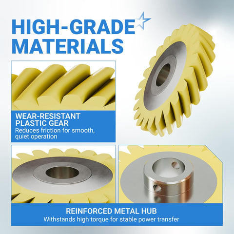 Mixer Worm Gear Replacement Set For Whirlpool And KitchenAid Mixers Replaces 4162897 4169830 AP4295669 PS11748374 4161531 WPW10112253