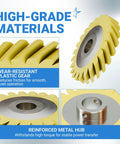 Upgraded W10112253 Mixer Worm Gear Replacement Part For Whirlpool And KitchenAid Mixers showing high-grade materials and features