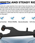 Front Suspension Control Arm A Plate Sub Assembly For 1993 Up Club Car DS Golf Carts Gas And Electric Replace 1016353