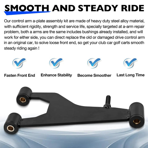 Front Suspension Control Arm A Plate Sub Assembly For 1993 Up Club Car DS Golf Carts Gas And Electric Replace 1016353