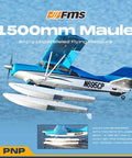 1500mm Maule Park Flyer RC Airplane with Flaps and Floats for Water Takeoffs 5CH EPO Foam PNP in flight over water