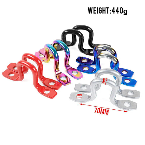 4Pack Pickup Truck Bed Tie Down Anchors Hooks For Toyota Tacoma X Runner Cargo Mounting Brackets in seven colors