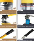 Heavy Duty 20 Ton Hydraulic Gear Puller Kit 3 In 1 Design For 3 Or 2 Jaw Bearing Separator Tool With 360 Degree Pump Head And High Strength Steel Legs To Kick Stuck Hub Bearings Loose In Any Home Garage Or Pro Shop Work Today, oil-leak comparison details