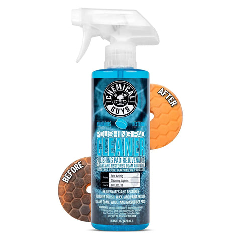 Foam And Wool Polishing Pad Cleaner Citrus Based 16 Oz Cleans And Revitalizes Pads Prevents Clogging And Extends Pad Life
