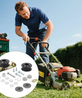 Lawnmower Pulley And Idler Belt Upgrade Kit Delivers A 30 Percent Power Boost For Smoother Cuts with polyurethane components shown
