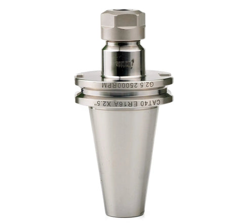 Top Shelves Cat40 Er16 Collet Chuck Tool Holder Built Like A Tank With Dead On Accuracy And 25000 Rpm High Velocity Spin Ideal For Crunch Time Milling And Rough Shop Floor Job Sites