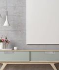 Modern cabinet with 2-Piece Black Recessed Drawer Pull Handles Zinc Alloy Concealed Furniture Hardware, minimalist decor