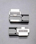 6 Core Ribbon Fiber Holder Chuck Fixture FH-70-6 for Fujikura Splicers, shown in black and white, with visible model number.
