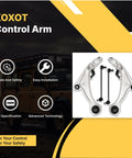 Four Piece Front Lower Control Arm And Ball Joint Assembly Kit With Front Stabilizer Sway Bar End Links For Nissan Altima 2007-2012, Coupe 2013 Only Includes Driver And Passenger Lower Arms With Preassembled Ball Joints.