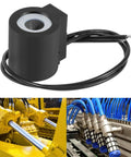 Heavy Duty 12 Volt DC Solenoid Coil Half Inch Port 16 Watt For Hydraulic Power Units And Lift Dump Setups Pro Grade Valve