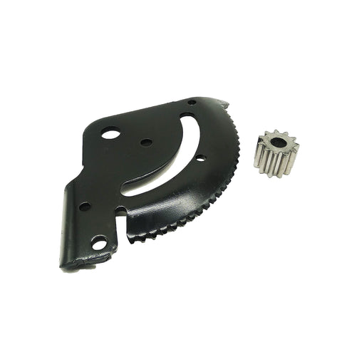 Steering Sector UC14592 with Pinion Gear Direct Fit for John Deere GX26220 D-series lawn tractors, steel construction.