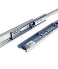 8 Inch Full Extension Ball Bearing Drawer Slides Set, Side Mount, Heavy Duty Steel, 100 Lb Load Rating, Zinc Plated, 10 Pairs