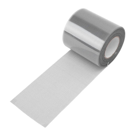 Self Adhesive Window Screen Repair Tape 80mm By 9.15m Fiberglass Mesh Patch For Doors No Tools Needed Tents Pool Nets And Car Screens Gray