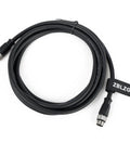 M12 A Coded 12 Pin Male To Female Shielded Signal Cable For Cognex Camera Industrial Ethernet I O Extension RS232 Cable Waterproof Built To Last PVC Or PUR Jacket 5M 16.4FT coiled on white background