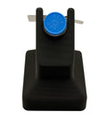 Top Notch 3ML Vial Label Applicator Hassle Free Alignment Station For 40X20MM Stickers black 3D printed jig with blue cap