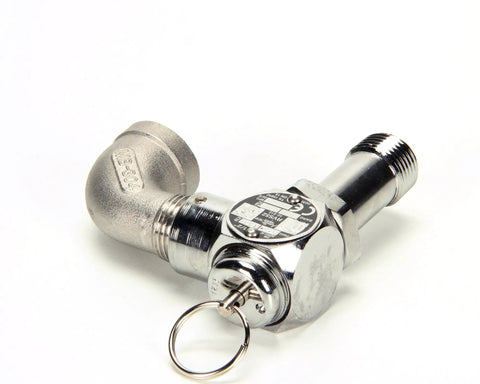 Pro Grade Safety Relief Valve Assembly For Commercial Food Service Equipment Heavy Duty Replacement OEM Part For Fryers And Steam Systems Easy Install Durable Leak Free Performance, chrome valve with ring