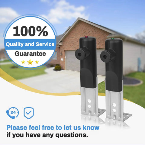 Universal Garage Door Sensor Kit For Genie And Overhead Openers Made After 1993 Dual Sensor Transmitter Receiver GSTB-R STB-BL