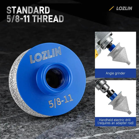 Heavy Duty Four In One Diamond Chamfer Bit For Angle Grinder Slices Through Tile Work Like A Dream With Beveling Grinding Head For Hole Trimming Polishing Granite Marble Ceramic Tools