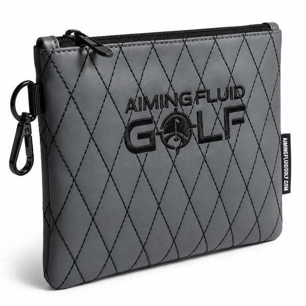Premium Leather Golf Pouch, 360° Clip | Pro-Grade ✓