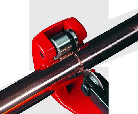 Industrial Grade Telescopic Pipe Cutter Tough As Nails With Built In Deburrer For Copper Brass Aluminum And Light Steel Dead Simple Setup Quick Trimming
