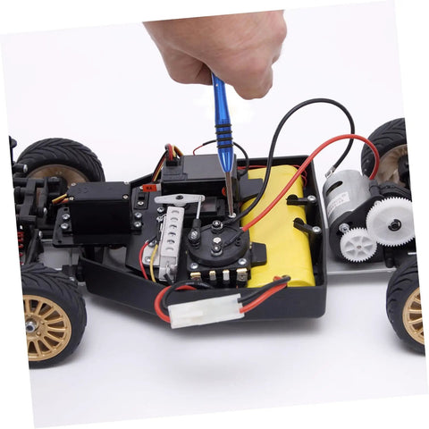 RC Car Screw Kit With Fasteners And Gasket Pro Grade Repair Tools Set For Remote Control Cars, Metric Screw Assortment, Nuts And Bolts in use