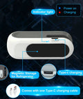 Mini 2 In 1 Bag Sealer And Cutter Portable USB C Rechargeable Heat Seal Machine With Magnet For Plastic Bags White with Type-C port