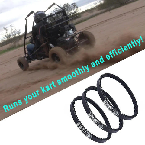 Go Kart Drive Belt 203589 Fits Coleman KT196 CK196T Manco 5959 Comet 203589 30 Series Torque Converter Asymmetrical Belt