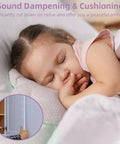 300 Piece Clear Rubber Cabinet Bumpers And Drawer Stops Self Adhesive Furniture Glide Pads on cabinet door, soothing child sleeping.
