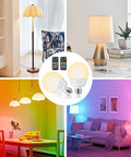 Vintage LED Edison Bulbs Set Of 6 With 6W Power, 750 Lumens, 2700K Warm White, multiple lighting scenarios and fixtures.