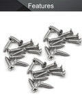 Three-Piece Aluminum Alloy Outside Joining Plate with 7-Hole Joint Bracket Silver, 3.94 by 2.36 by 0.16 Inches Lightweight Durable Anodized Finish Easy 6mm Hole Install Great for Metal Framing DIY Projects with screws