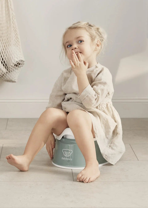 Ditch The Diapers And Grab This Hassle Free Portable Potty Training Seat For Toddlers Easy Clean Compact Child Toilet Chair Travel Ready Bpa Free Plastic In Deep Green And White