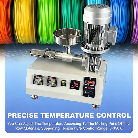 No Sweat 3D Filament Extruder Maker Machine With 1000w Power And Pid Temperature Control For Quick Diy Projects And Turning Waste Plastic Into Premium Filament At Lightning Pace