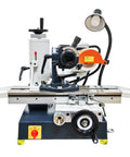 Beefy 220V Universal Tool Grinder Featuring A Snappy 0.55KW Motor With A Dead Straight 360 Degree Rotating Head and a cast iron base.