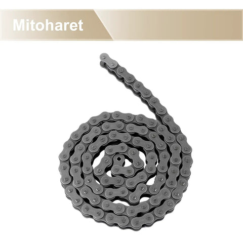 Heavy Duty 10 Foot Roller Chain Kit With Connectors For Pulp Paper Mills And Sugar Factories Reliable Industrial Conveyor传动 Links That Hold Up Under Stress, coiled chain view