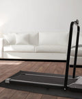 High Density Home Gym Equipment Mat Protects Floors From Treadmills, Exercise Bikes, And Ellipticals, Quarter Inch Thick, 24 By 48 Inches, Moisture Resistant Floor Protector For Any Surface under treadmill in living room