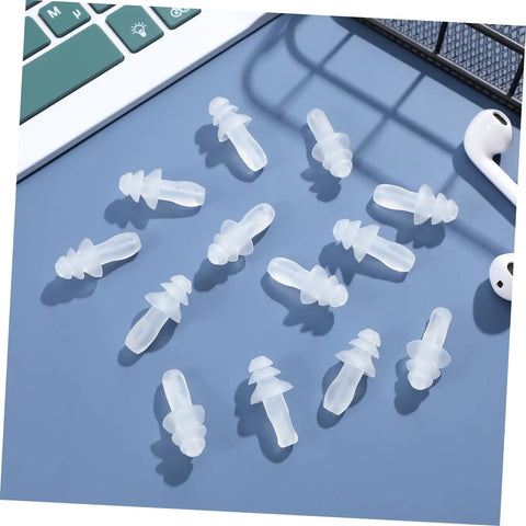 Snag These 40 Count Reusable Silicone Ear Plugs Soft Tight Seal Keeps Ears Dry Swimming Or Showering Noise Blocking Cushions Are A Total Game Changer For Showers And Baths.