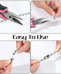 Stainless Steel Ball Bead Chain 50 Ft Spool Kit With 4.5 Mm Beads And 10 Connectors Size 10 Gauge Durable Chain in use