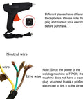 Aluminum Dent Pulling And Welding Machine Car Stud Welder plug and exposed wires, suitable for professional installation.