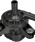 Slick Premium Main Engine Electric Water Pump With Integrated Leak Tight Rubber Seal And Hassle Free Bearing Less Design For Sweet Cooling Performance, black plastic construction with integrated fittings.